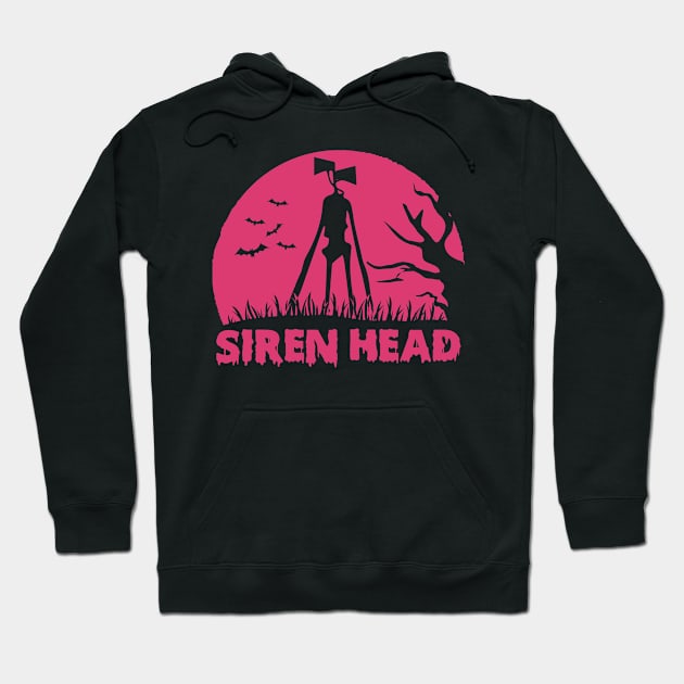 Siren Head Cryptid Halloween Hoodie by Souls.Print